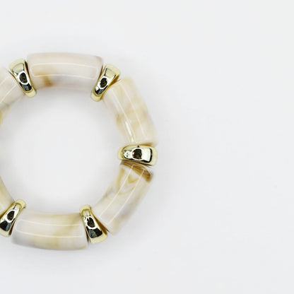 colorful gemstone jewelry, beaded fashion bracelet, gold or silver tone accessory, handcrafted beaded piece, trendy boho chic jewelry, vibrant statement wristwear, artisan handmade design, everyday stackable accessory, fashion jewelry for women, premium jewelry gift idea, boutique style wristwear, elevated modern jewelry