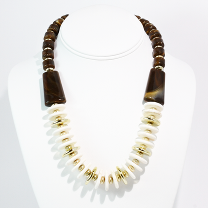 Noir & Ivory Necklace