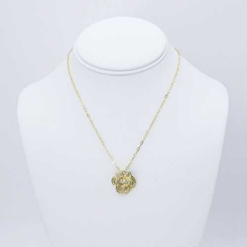 Orchid Aura Necklace
