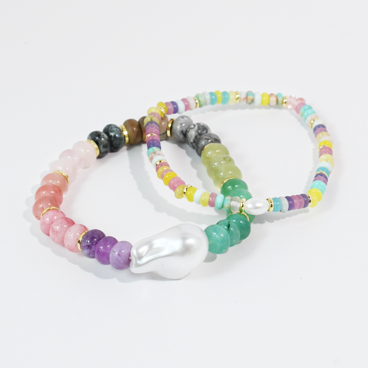 Pastel Paradise Bracelets Stack
