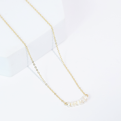 Pearl Bar Necklace