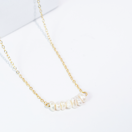 Pearl Bar Necklace