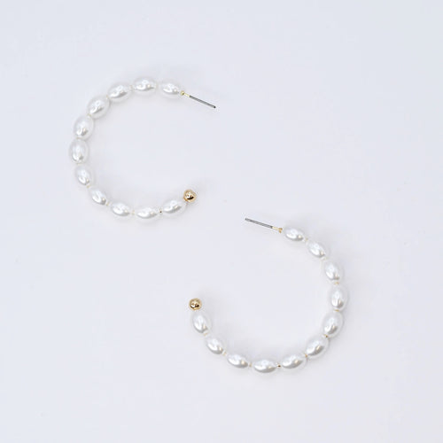 Pearl Chic Hoop