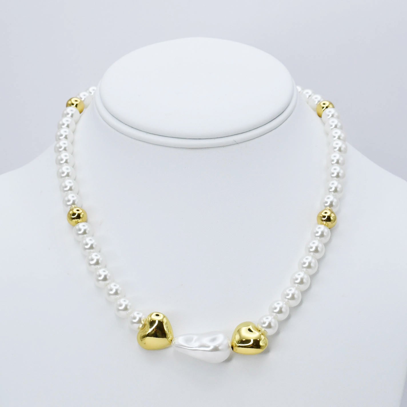 Pearl Heartbeat Necklace