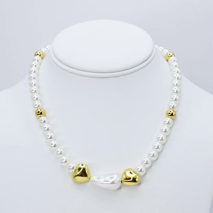 Pearl Heartbeat Necklace