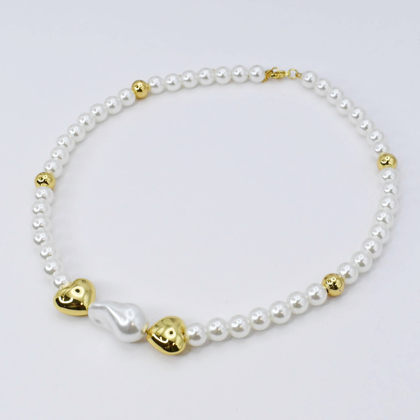Pearl Heartbeat Necklace