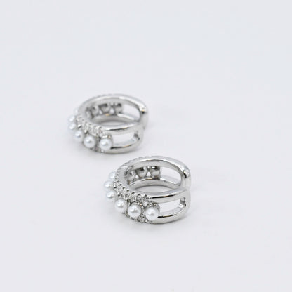 Pearly Silver Cuff