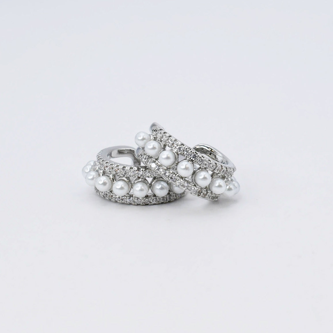 Pearly Silver Cuff