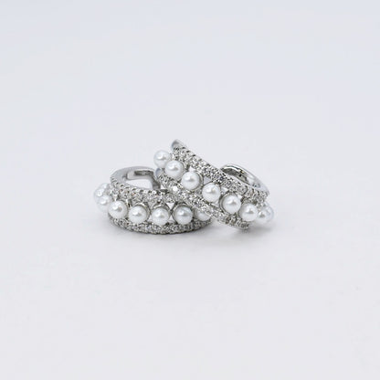 Pearly Silver Cuff