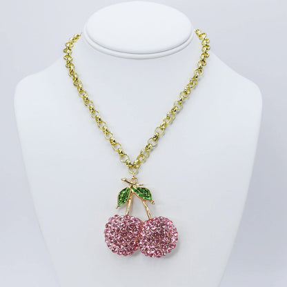 Pink Cherry Luxe Necklace