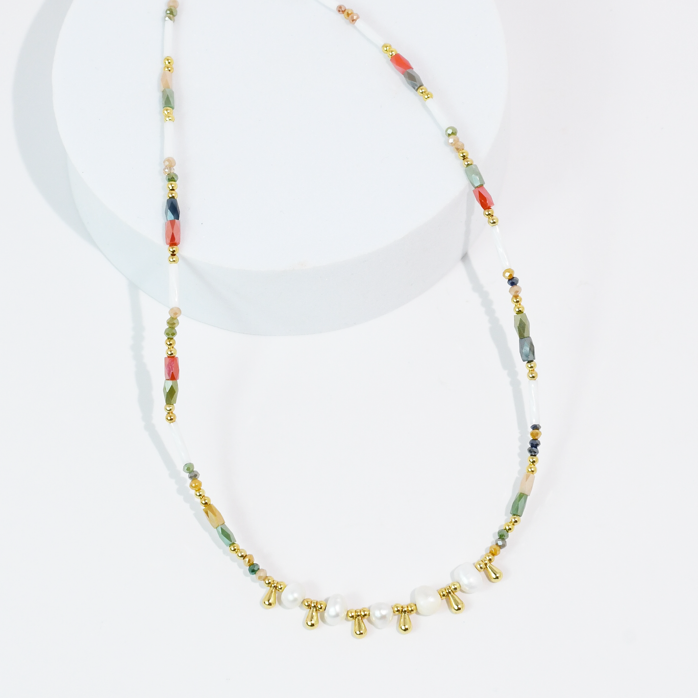 Princess Pearls Beads Necklace