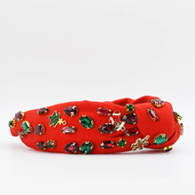 Load image into Gallery viewer, Red Christmas Tree Headband U68
