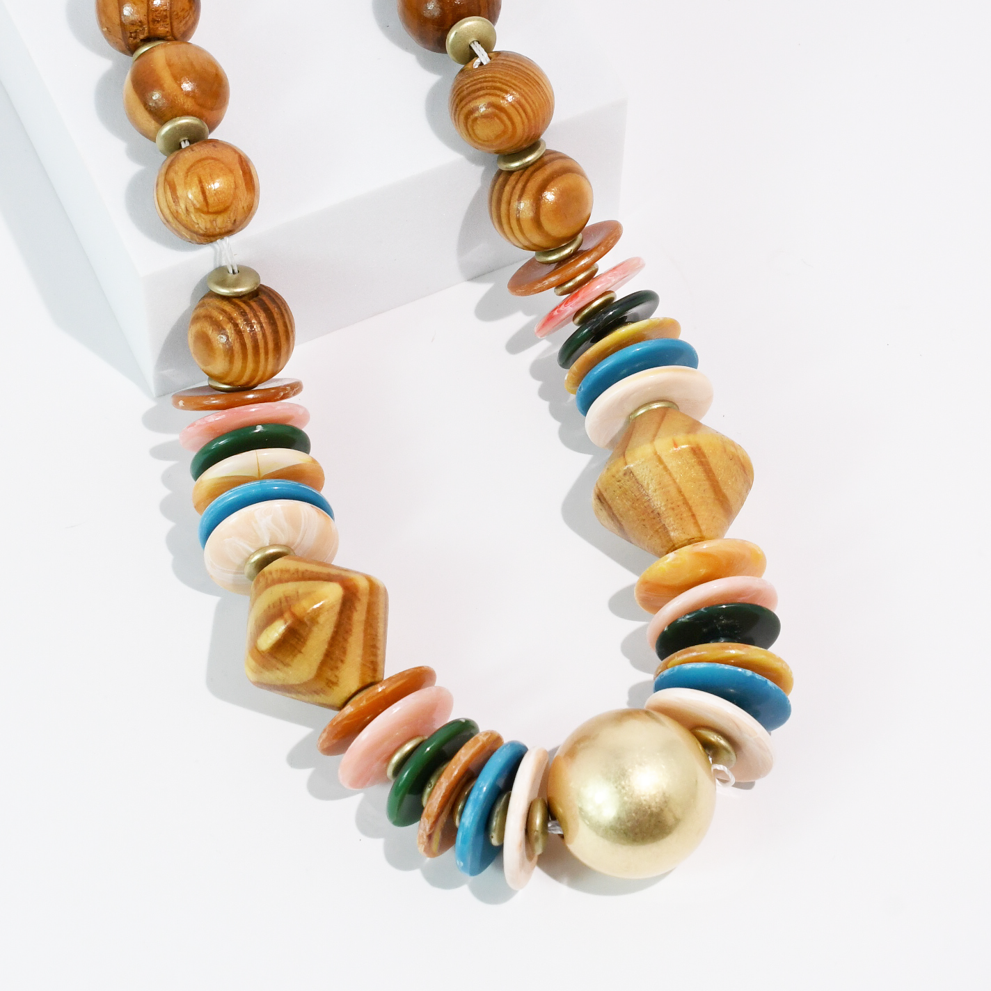 Riviera Wood Necklace