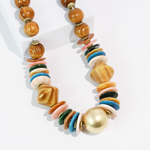 Riviera Wood Necklace