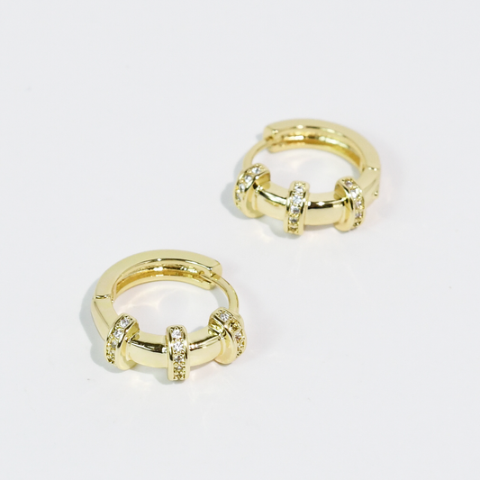 Rossette Huggies Gold