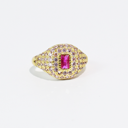 Royal Hot Pink Ring