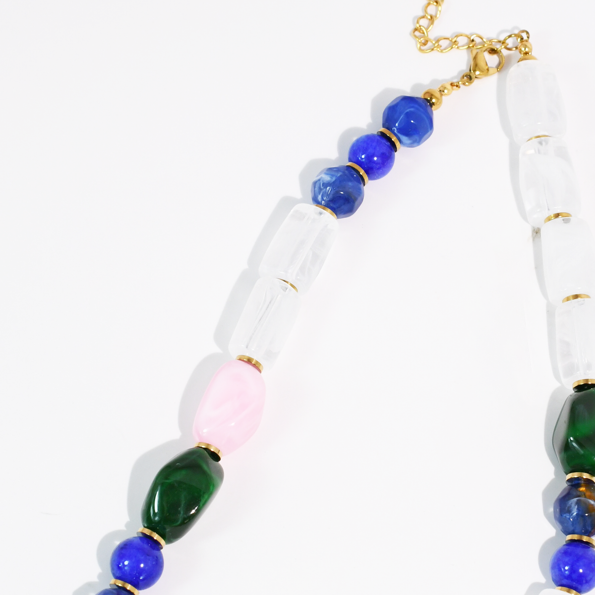 Sapphire Golden Necklace