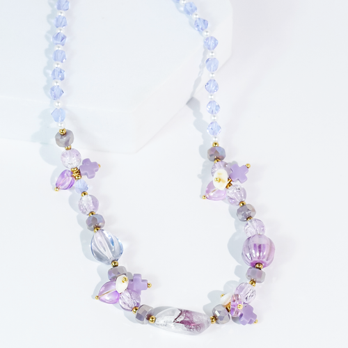 She's Sweet Beaded Necklace