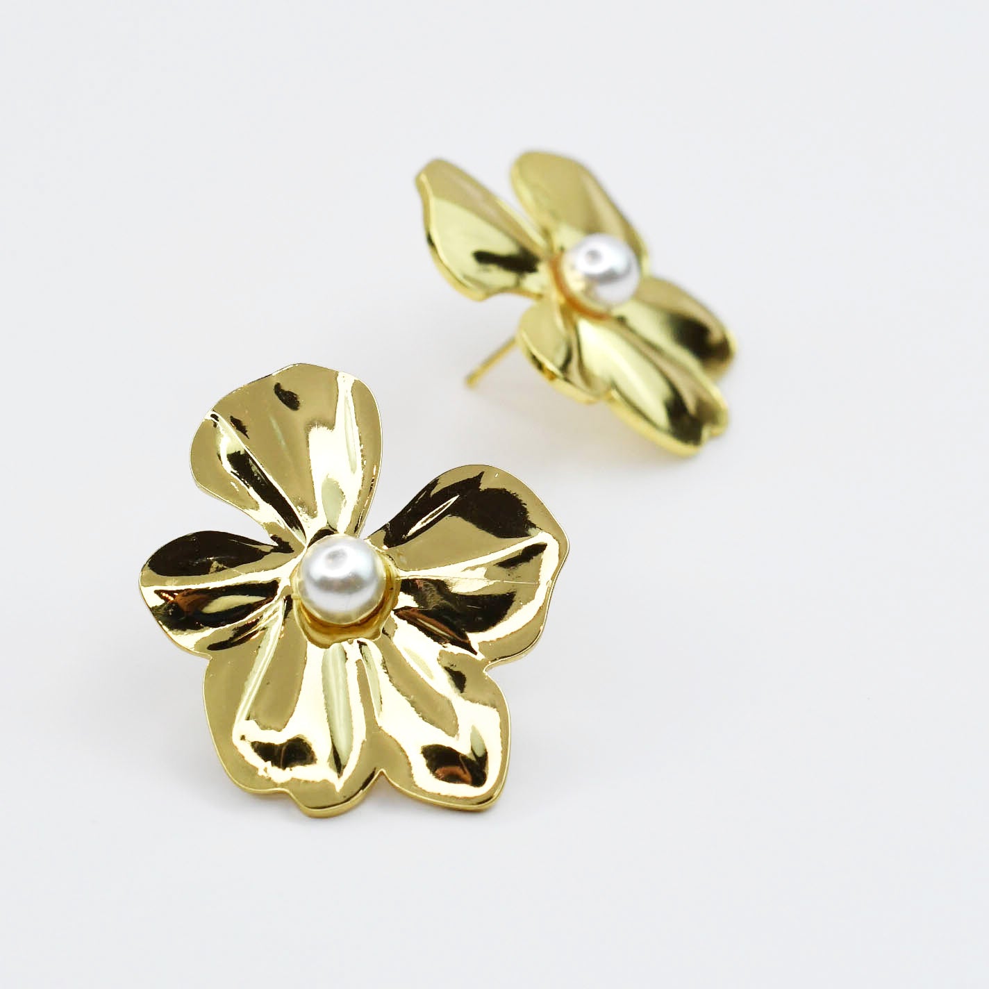 waterproof hypoallergenic earrings, tarnish free 14k gold jewelry, dainty gold earrings, gold hoop earrings, handcrafted gemstone earrings, boutique wholesale earrings, high-quality gold jewelry