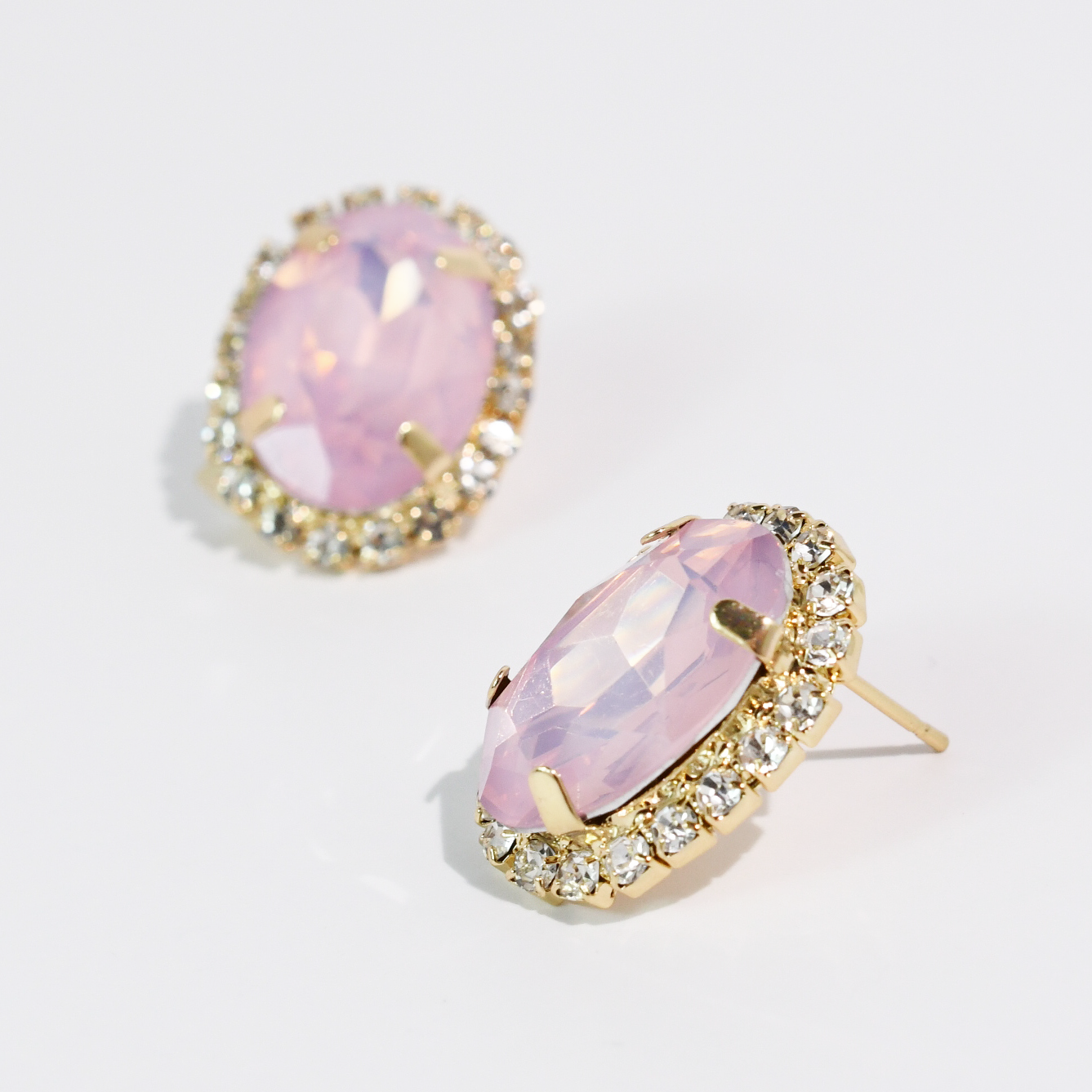 Soft Rose Earrings