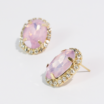 Soft Rose Earrings