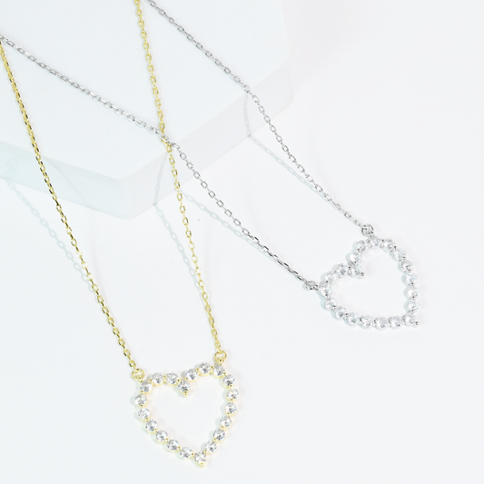 Sparkle Heart Necklace