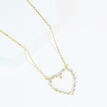 Sparkle Heart Necklace