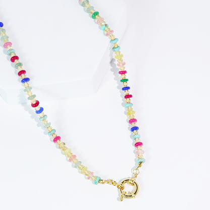 Sprinkle Pop Gemstone Necklace