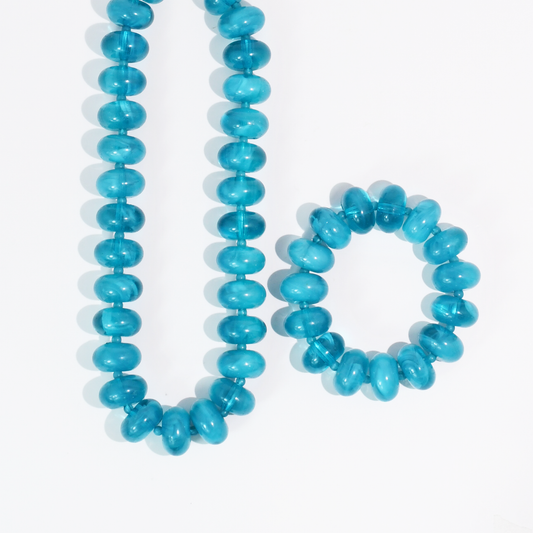 Sugar Bead Set Aqua