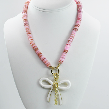 Colorful charms gold necklace featuring gemstone details, layered jewelry design, trendy accessory for women’s jewelry collections, boutique wholesale fashion necklace that is hypoallergenic, tarnish free, and waterproof jewelry with a cute aesthetic statement style