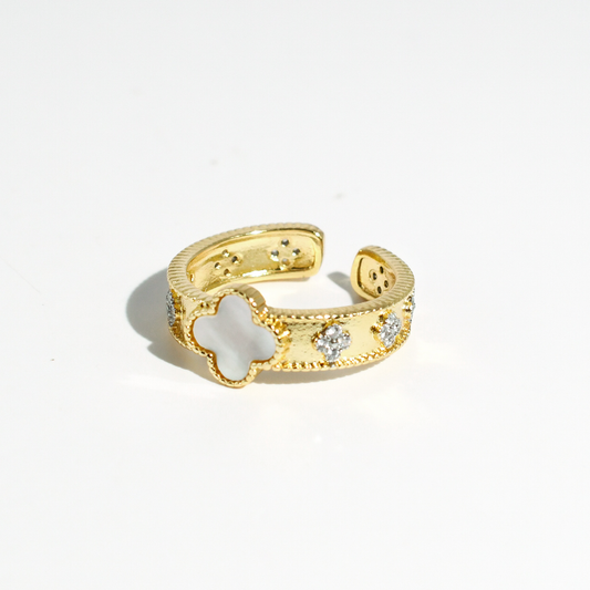 hypoallergenic ring, waterproof ring, tarnish free jewelry, boutique wholesale jewelry, dainty gold ring, gemstone statement ring, sparkly cubic zirconia ring, high quality jewelry gifts, elegant gold plated ring, trendy fashion ring, pastel gemstone ring