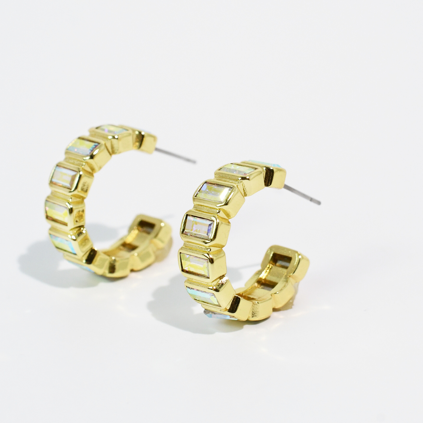 Sweet Spark Iridescent  Hoop