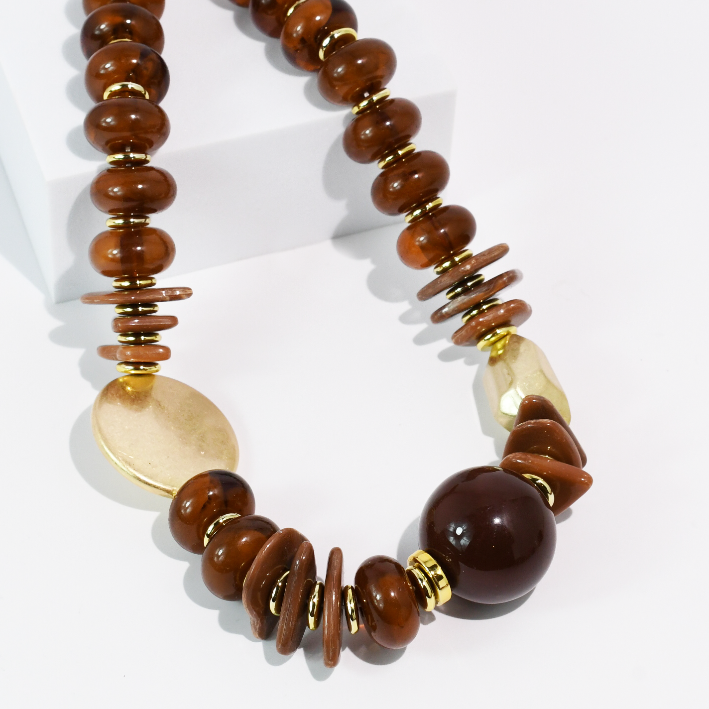 Terracotta Muse Necklace