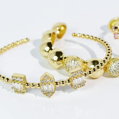 The Golden Glam Cuff Set