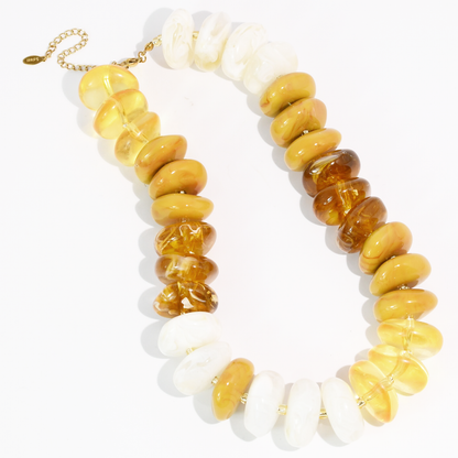 The Icon Honey/Ivory Necklace