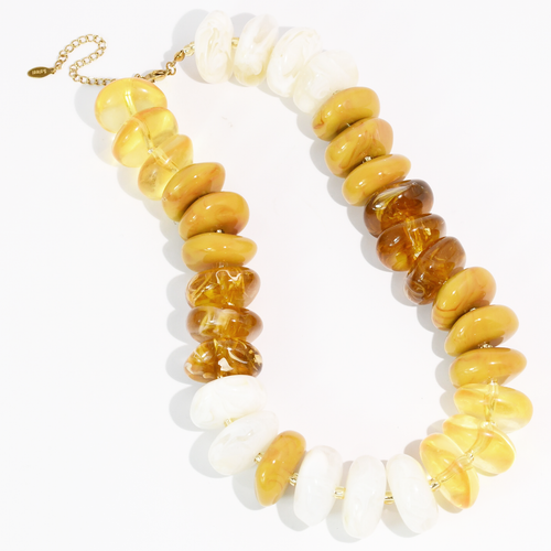 The Icon Honey/Ivory Necklace