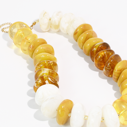 The Icon Honey/Ivory Necklace