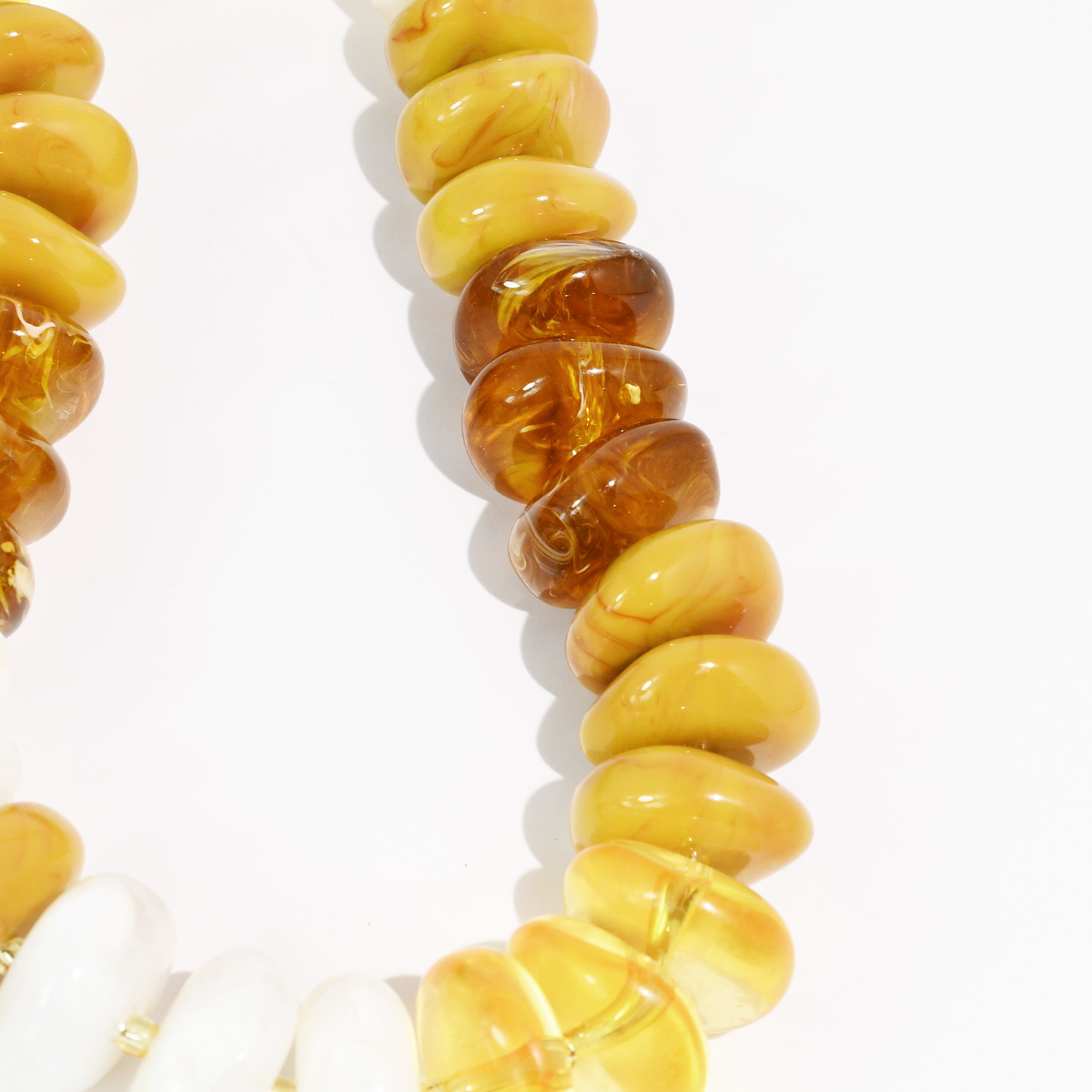 The Icon Honey/Ivory Necklace