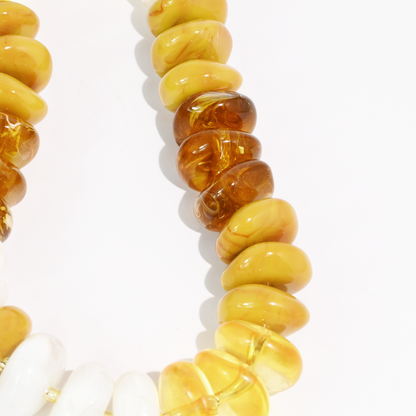 The Icon Honey/Ivory Necklace