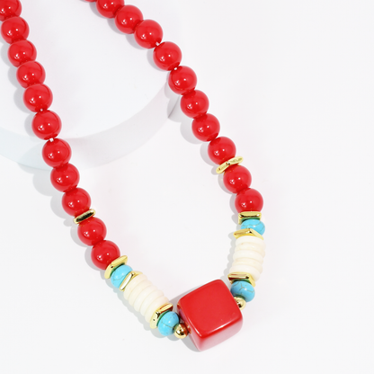 Trinket Red Necklace