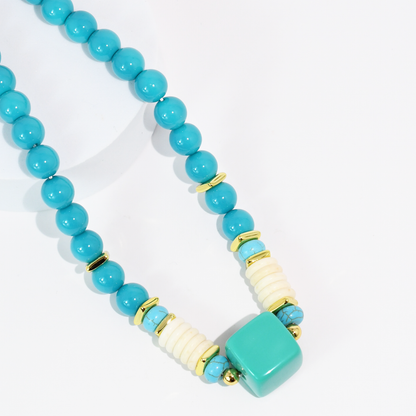 Trinket Turquoise Necklace