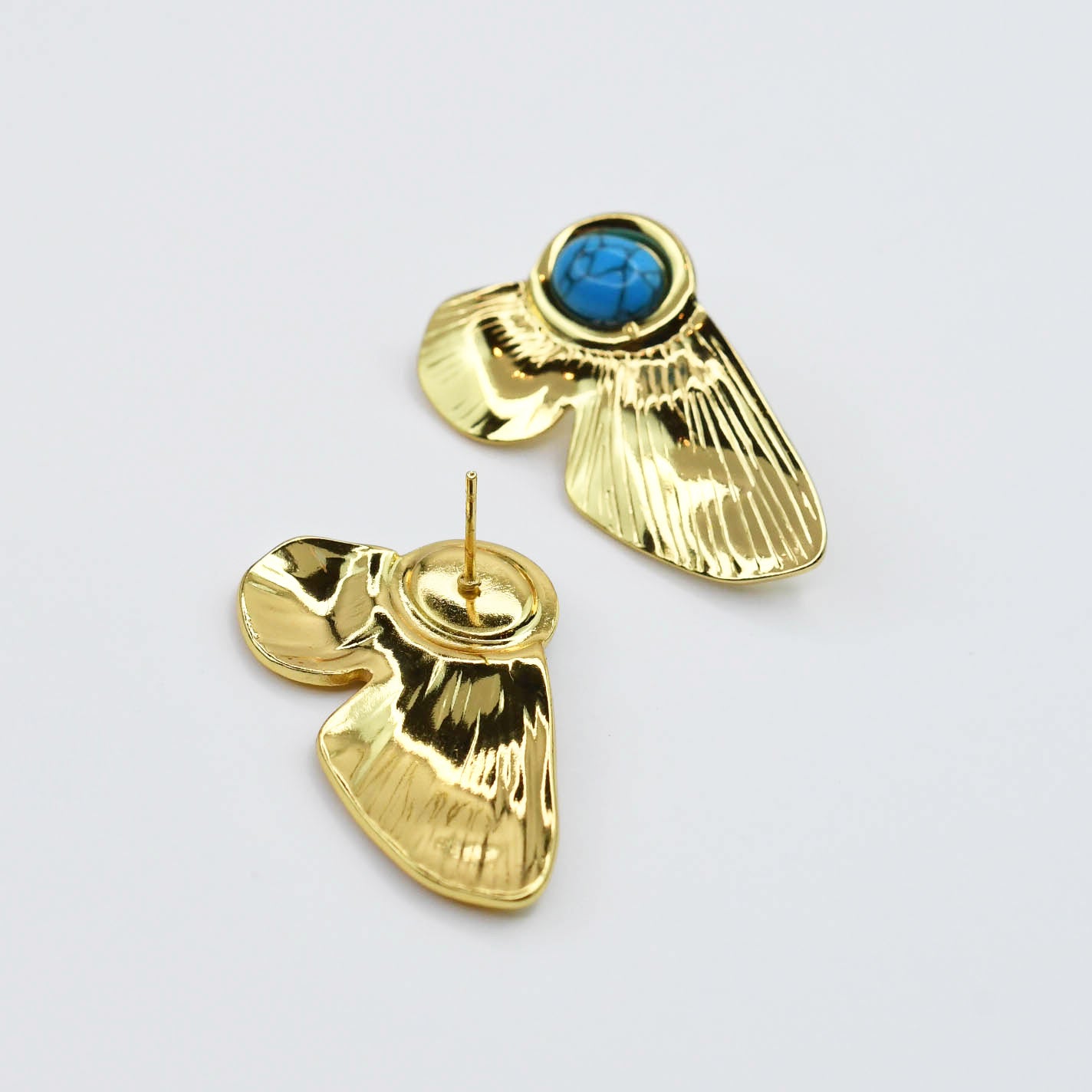Turquoise Wings Earrings