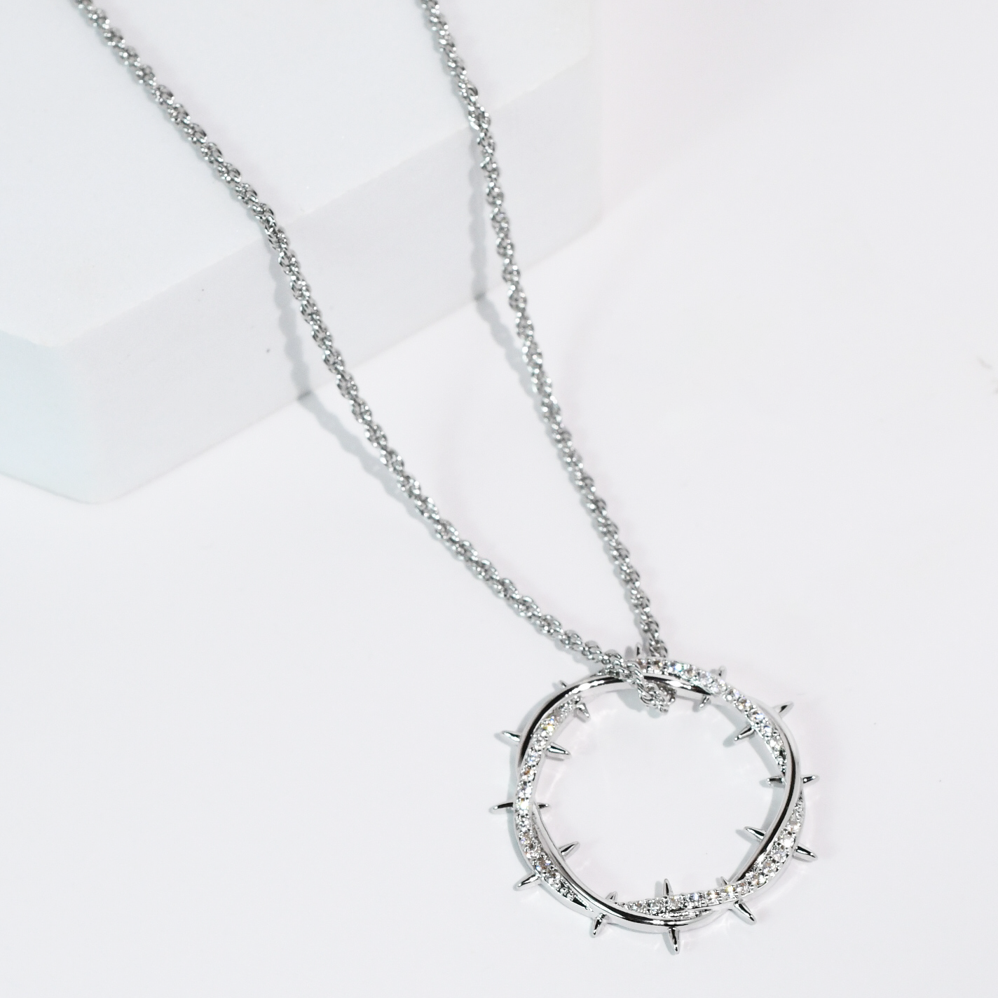 Victory Silver Necklace