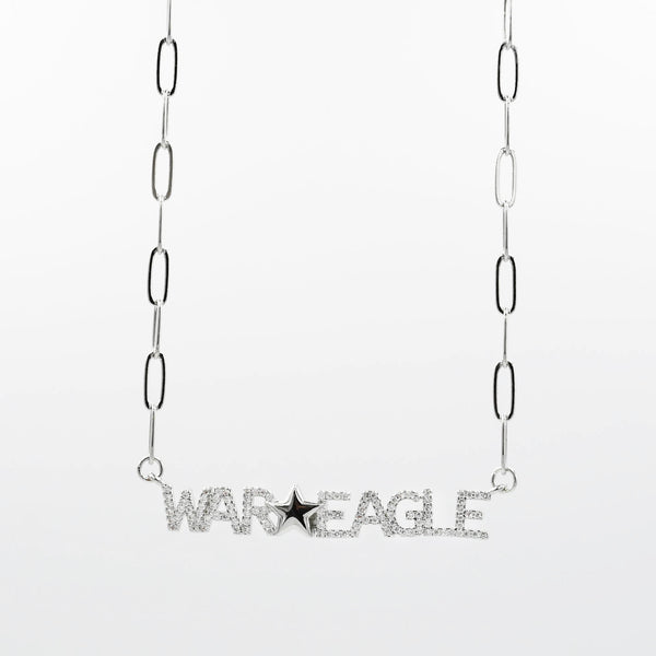 WAR EAGLE Necklace Silver T43