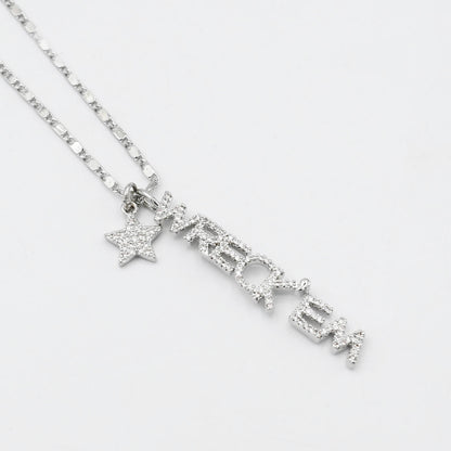 WRECK’EM Silver Necklace T48