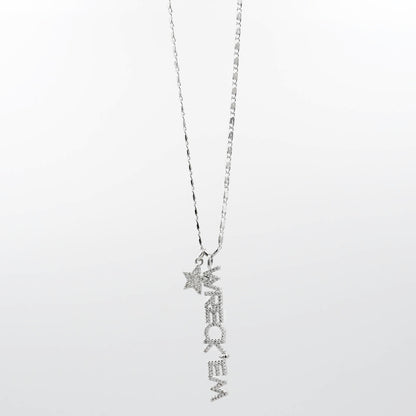 WRECK’EM Silver Necklace T48