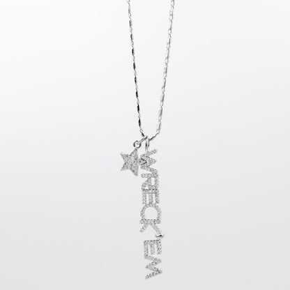 WRECK’EM Silver Necklace T48