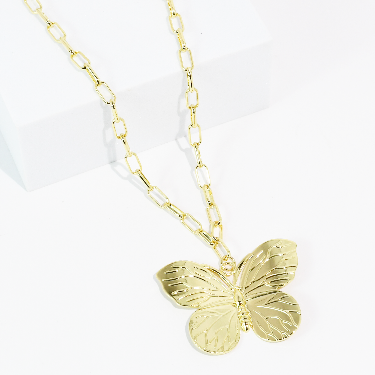 Wings of Grace Chain Necklace