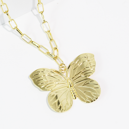 Wings of Grace Chain Necklace