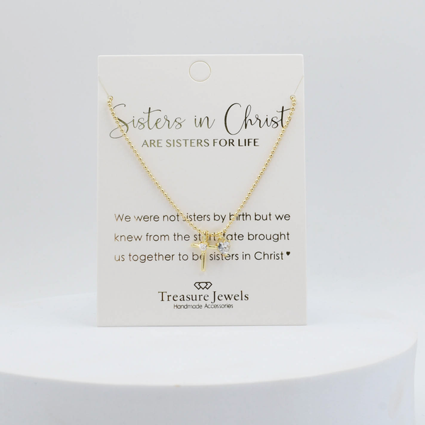 Sisters in Christ Necklace I-25